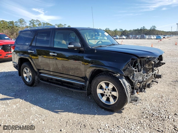 2011 Toyota 4Runner SR5 with VIN JTEZU5JR3B5023828, listed as a Copart auction lot 41653845 with 228,220 mi miles and Salvage Title. Bid and sale history available at carsss.com. Image 4.
