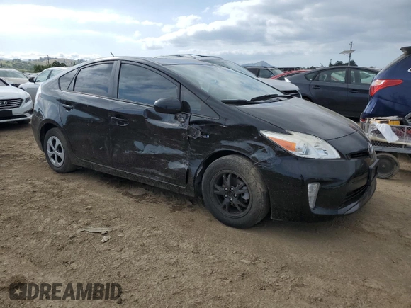 2014 Toyota Prius Four with VIN JTDKN3DU9E0378432, listed as a Copart auction lot 53583685 with 119,952 mi miles and Salvage Title. Bid and sale history available at carsss.com. Image 4.