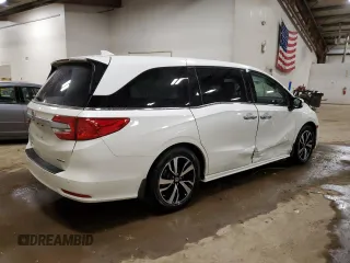 2019 Honda Odyssey Touring with VIN 5FNRL6H87KB506697, listed as a Copart auction lot 47406595 with 65,265 mi miles and Clean Title. Bid and sale history available at carsss.com. Image 3.