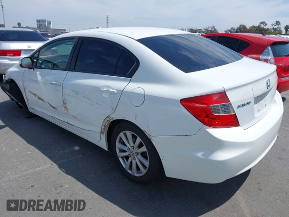 2012 Honda Civic EX-L with VIN 19XFB2F92CE381075, listed as a IAAI auction lot 42024543 with 102,703 mi miles and . Bid and sale history available at DreamBid. Image 3.