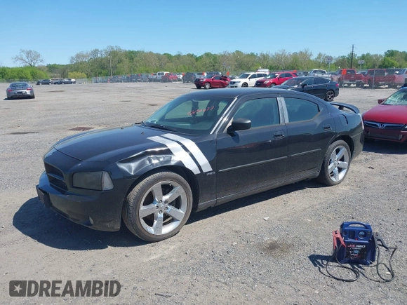 2008 Dodge Charger R/T with VIN 2B3LA53H18H257735, listed as a IAAI auction lot 42136677 with 224,754 mi miles and . Bid and sale history available at carsss.com. Image 2.