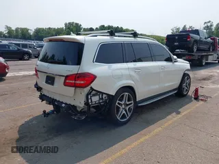 2017 Mercedes-Benz GLS 550 z VIN 4JGDF7DE4HA879647, wystawiony jako IAAI lot #39999023 z przebiegiem 97 372 mil mil oraz . Historia ofert i sprzedaży dostępna na DreamBid. Obrazek 4.