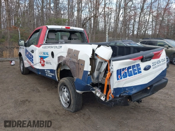 2018 Ford F-150 XL with VIN 1FTMF1CB7JKF68576, listed as a IAAI auction lot 41838856 with 15,396 mi miles. Bid and sale history available at carsss.com. Image 3.