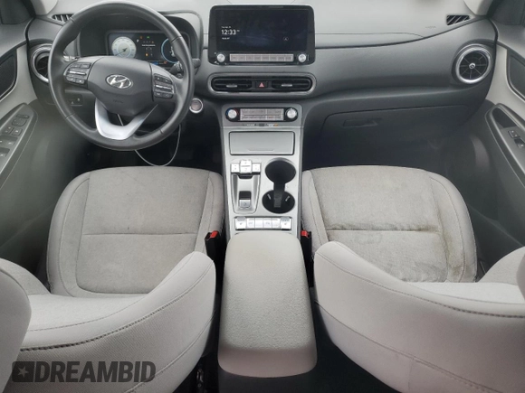 2023 Hyundai Kona SEL with VIN KM8K33AG2PU190072, listed as a Copart auction lot 53202605 with 30,276 mi miles and Salvage Title. Bid and sale history available at carsss.com. Image 8.