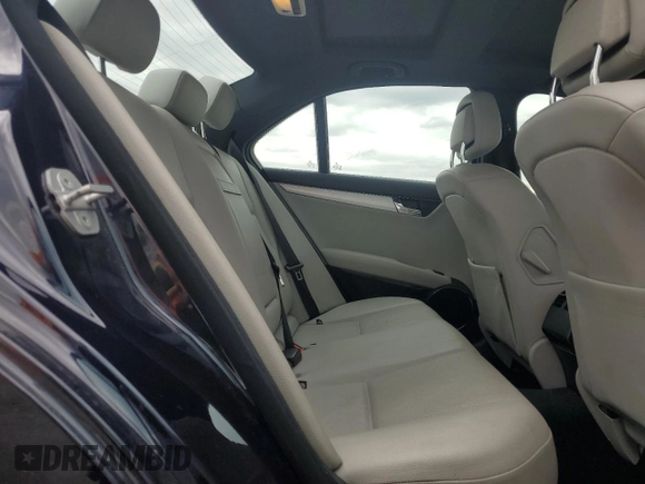 2009 Mercedes-Benz C-Class 3.0L Sport with VIN WDDGF81X49F236898, listed as a Copart auction lot 53318825 with 124,176 mi miles and Salvage Title. Bid and sale history available at carsss.com. Image 11.