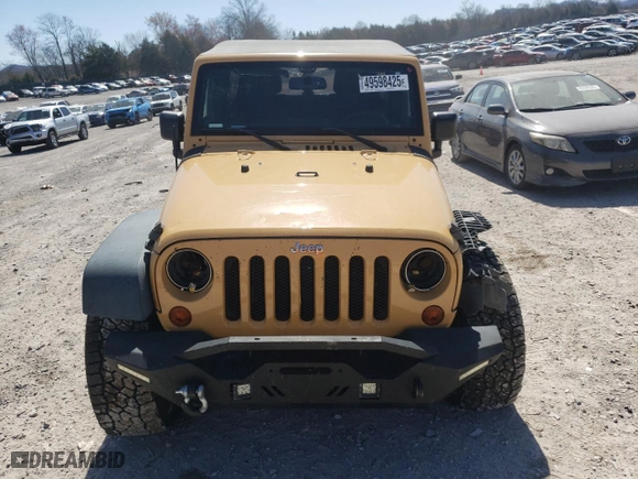 2013 Jeep Wrangler Unlimited Sport with VIN 1C4HJWDG7DL698573, listed as a Copart auction lot 49598425 with 103,029 mi miles and Salvage Title. Bid and sale history available at carsss.com. Image 5.