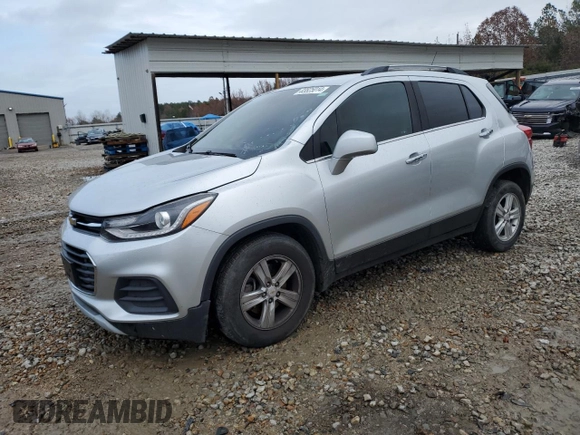 2017 Chevrolet Trax LT with VIN KL7CJLSB1HB169127, listed as a Copart auction lot 83825014 with Not Provided miles and Salvage Title. Bid and sale history available at DreamBid. Image 1.