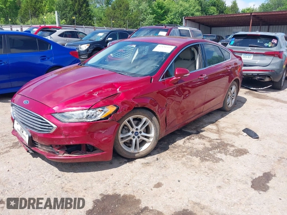 2018 Ford Fusion SE with VIN 3FA6P0HDXJR149729, listed as a IAAI auction lot 42431325 with 91,250 mi miles and . Bid and sale history available at DreamBid. Image 2.
