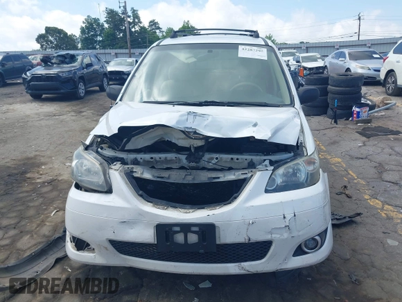 2006 Mazda MPV LX z VIN JM3LW28A560566045, wystawiony jako IAAI lot #42287295 z przebiegiem 259 493 mil mil oraz . Historia ofert i sprzedaży dostępna na DreamBid. Obrazek 6.