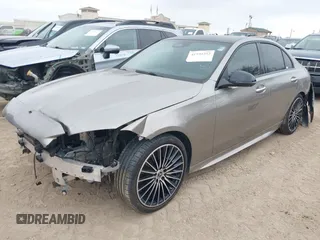 2024 Mercedes-Benz C 300 with VIN W1KAF4HB3RR177320, listed as a IAAI auction lot 41595252 with 4,741 mi miles and . Bid and sale history available at DreamBid. Image 2.