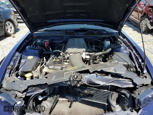 2010 Ford Mustang GT with VIN 1ZVBP8CH5A5161630, listed as a Copart auction lot 52502045 with 140,995 mi miles and Salvage title. Bid and sale history available at DreamBid. Image 11.