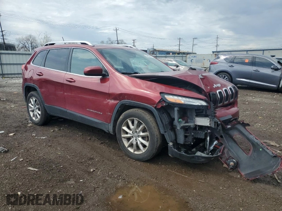 2014 Jeep Cherokee Limited z VIN 1C4PJLDB9EW262483, wystawiony jako Copart lot #54376075 z przebiegiem 151 405 mil mil oraz Szkoda całkowita • Salvage title. Historia ofert i sprzedaży dostępna na DreamBid. Obrazek 4.