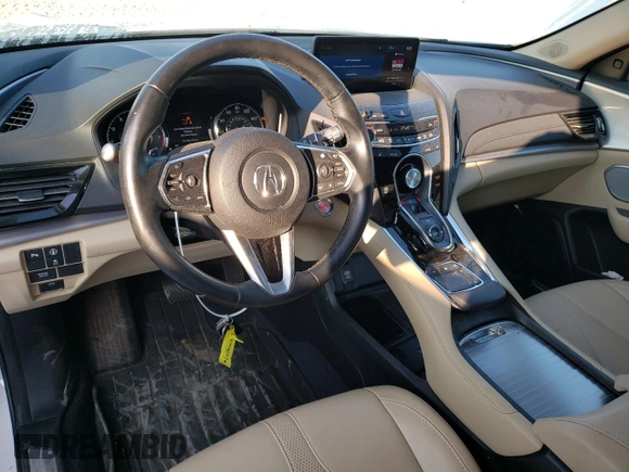 2022 Acura RDX w/Technology Package with VIN 5J8TC2H54NL006407, listed as a Copart auction lot 68932664 with 51,428 mi miles and Salvage Title. Bid and sale history available at carsss.com. Image 8.