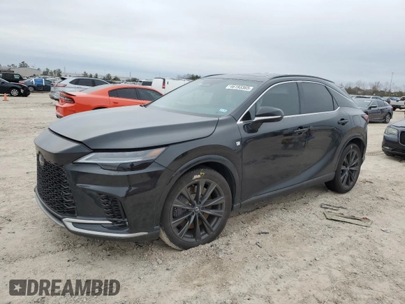 2024 Lexus RX with VIN 2T2BAMCA5RC059688, listed as a Copart auction lot 46193365 with 20,061 mi miles and Salvage Title. Bid and sale history available at carsss.com. Image 1.