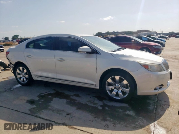 2010 Buick LaCrosse CXL with VIN 1G4GC5EG2AF297291, listed as a Copart auction lot 59738735 with 191,000 mi miles and Salvage title. Bid and sale history available at DreamBid. Image 4.