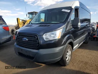 2015 Ford Transit Cargo with VIN 1FTYR2CM6FKB28310, listed as a Copart auction lot 87431144 with 184,686 mi miles and Salvage Title. Bid and sale history available at carsss.com. Image 1.
