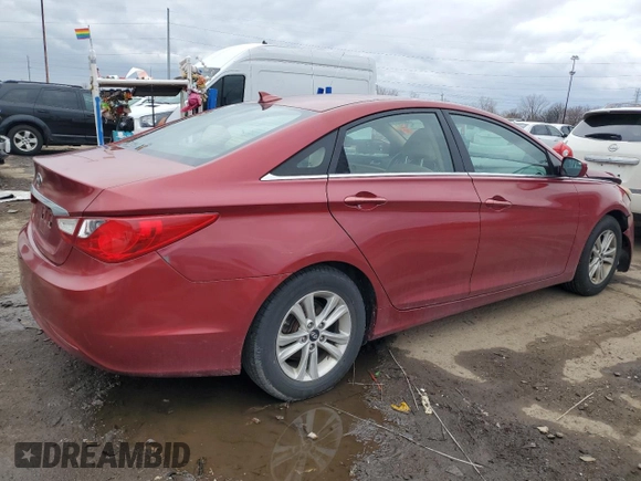2013 Hyundai Sonata GLS z VIN 5NPEB4AC8DH757141, wystawiony jako Copart lot #50408525 z przebiegiem 143 875 mil mil oraz Szkoda całkowita • Salvage title. Historia ofert i sprzedaży dostępna na DreamBid. Obrazek 3.