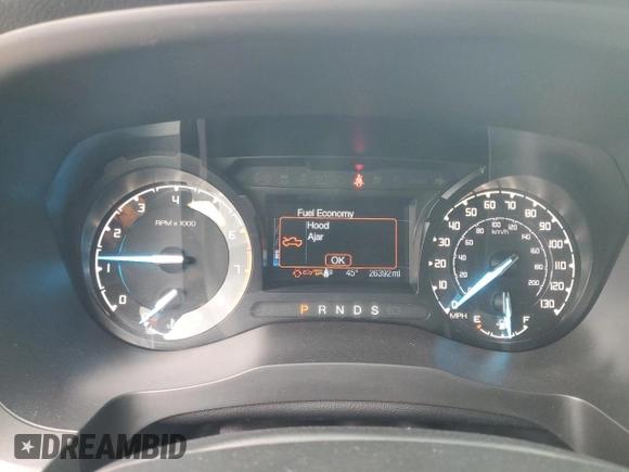 2023 Ford Ranger XL with VIN 1FTER4FH5PLE32303, listed as a Copart auction lot 52417505 with 26,392 mi miles and Salvage title. Bid and sale history available at DreamBid. Image 9.