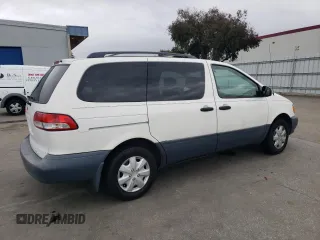 2001 Toyota Sienna CE with VIN 4T3ZF19C01U343011, listed as a Copart auction lot 43470235 with 161,824 mi miles and Salvage Title. Bid and sale history available at carsss.com. Image 3.