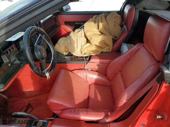1986 Chevrolet Corvette with VIN 1G1YY6782G5905355, listed as a Copart auction lot 76673324 with 45,123 mi miles and Salvage Title. Bid and sale history available at carsss.com. Image 7.