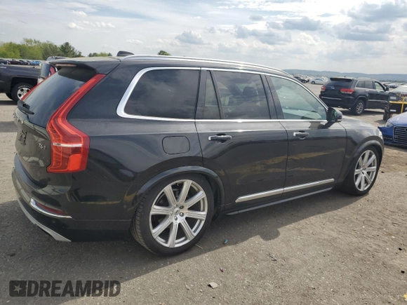 2016 Volvo XC90 with VIN YV4A22PN1G1003129, listed as a Copart auction lot 54582595 with Not Provided miles and Salvage Title. Bid and sale history available at DreamBid. Image 3.