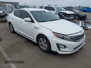 2016 Kia Optima Hybrid with VIN KNAGM4AD2G5094596, listed as a IAAI auction lot 41826923 with 146,240 mi miles. Bid and sale history available at carsss.com. Image 1.
