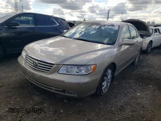 2008 Hyundai Azera GLS with VIN KMHFC46D08A320598, listed as a Copart auction lot 68773244 with 35,997 mi miles and Salvage Title. Bid and sale history available at DreamBid. Image 1.