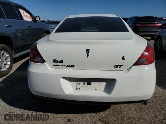 2006 Pontiac G6 GT with VIN 1G2ZH158564166864, listed as a Copart auction lot 72841624 with 160,849 mi miles and Salvage Title. Bid and sale history available at carsss.com. Image 6.