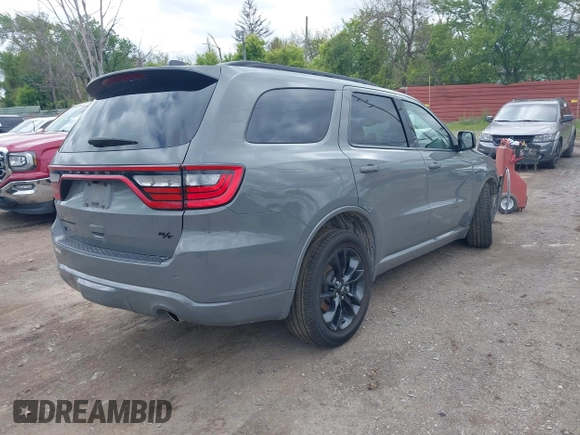 2023 Dodge Durango R/T with VIN 1C4SDJCT5PC551011, listed as a IAAI auction lot 42336477 with 39,754 mi miles and . Bid and sale history available at DreamBid. Image 4.