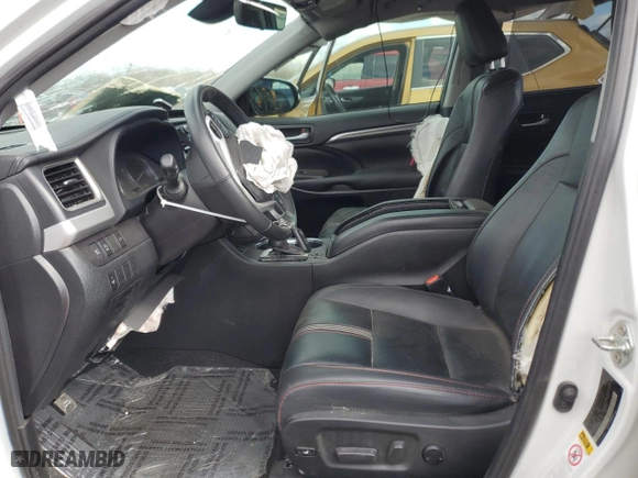 2019 Toyota Highlander SE with VIN 5TDJZRFH7KS613583, listed as a Copart auction lot 47054825 with 78,657 mi miles and Salvage Title. Bid and sale history available at carsss.com. Image 7.