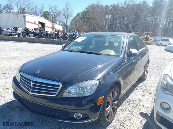 2008 Mercedes-Benz C-Class 3.0L Sport with VIN WDDGF54X28F071197, listed as a IAAI auction lot 41805407 with 321,902 mi miles. Bid and sale history available at carsss.com. Image 2.