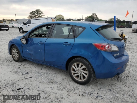 2012 Mazda Mazda3 i Touring with VIN JM1BL1L77C1679746, listed as a Copart auction lot 52483775 with 127,089 mi miles and Salvage Title. Bid and sale history available at carsss.com. Image 2.