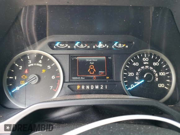 2015 Ford F-150 XLT with VIN 1FTFW1EG5FFB54181, listed as a Copart auction lot 54491775 with 183,542 mi miles and Clean Title. Bid and sale history available at carsss.com. Image 9.