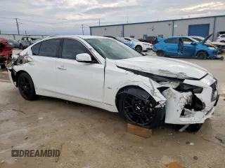 2020 Infiniti Q50 3.0t SPORT with VIN JN1EV7AP8LM207991, listed as a Copart auction lot 49903855 with 110,361 mi miles and Salvage Title. Bid and sale history available at carsss.com. Image 4.