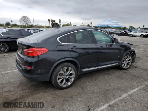 2018 BMW X4 xDrive28i with VIN 5UXXW3C57J0T82047, listed as a Copart auction lot 55988675 with 103,692 mi miles and Salvage title. Bid and sale history available at DreamBid. Image 3.
