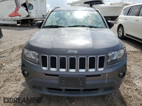 2017 Jeep Compass Sport SE with VIN 1C4NJCBA4HD146366, listed as a Copart auction lot 53088095 with 144,309 mi miles and Salvage title. Bid and sale history available at DreamBid. Image 5.