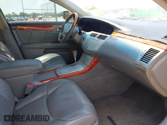 2006 Toyota Avalon XL with VIN 4T1BK36B26U167325, listed as a IAAI auction lot 42090660 with 196,932 mi miles. Bid and sale history available at carsss.com. Image 5.