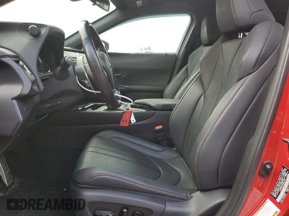 2021 Lexus UX with VIN JTHE9JBH9M2045144, listed as a Copart auction lot 43860725 with 73,246 mi miles and Salvage Title. Bid and sale history available at carsss.com. Image 7.