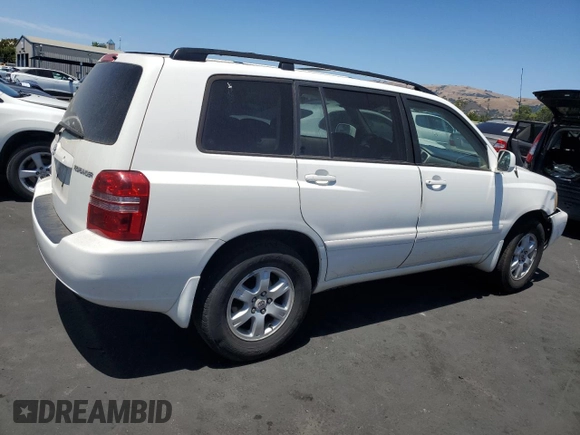 2003 Toyota Highlander z VIN JTEGF21A530084266, wystawiony jako Copart lot #60761465 z przebiegiem 128 592 mil mil oraz Szkoda całkowita • Salvage title. Historia ofert i sprzedaży dostępna na DreamBid. Obrazek 3.