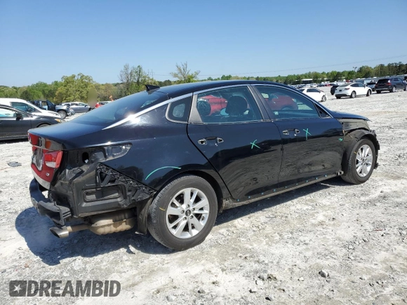 2016 Kia Optima LX with VIN 5XXGT4L38GG112895, listed as a Copart auction lot 52201095 with 117,689 mi miles and Salvage Title. Bid and sale history available at carsss.com. Image 3.