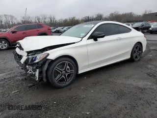 2021 Mercedes-Benz C 300 z VIN W1KWJ8EB6MG051313, wystawiony jako Copart lot #52004095 z przebiegiem 57 684 mil mil oraz Szkoda całkowita • Salvage title. Historia ofert i sprzedaży dostępna na DreamBid. Obrazek 1.