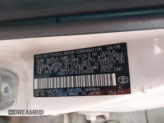 2008 Scion xD z VIN JTKKU10478J028558, wystawiony jako IAAI lot #42139762 z przebiegiem 190 691 mil mil oraz . Historia ofert i sprzedaży dostępna na DreamBid. Obrazek 9.