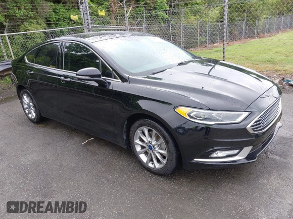 2017 Ford Fusion SE with VIN 3FA6P0HD1HR292109, listed as a IAAI auction lot 42190710 with 107,835 mi miles and . Bid and sale history available at DreamBid. Image 1.