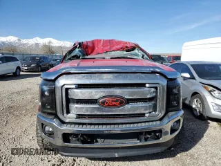2011 Ford F-350 XL with VIN 1FT8W3BT8BEA56879, listed as a Copart auction lot 47130805 with 141,859 mi miles and Salvage title. Bid and sale history available at DreamBid. Image 5.