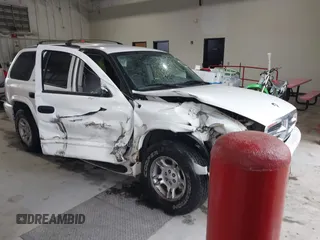 2002 Dodge Durango z VIN 1B4HR48N72F144237, wystawiony jako IAAI lot #42242043 z przebiegiem 72 065 mil mil oraz . Historia ofert i sprzedaży dostępna na DreamBid. Obrazek 1.