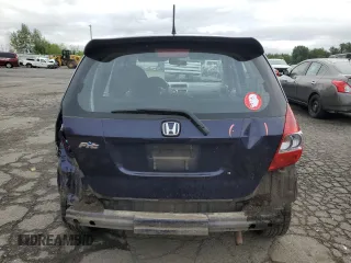 2008 Honda Fit Sport z VIN JHMGD386X8S038301, wystawiony jako Copart lot #56425215 z przebiegiem 131 050 mil mil oraz Szkoda całkowita • Salvage title. Historia ofert i sprzedaży dostępna na DreamBid. Obrazek 6.