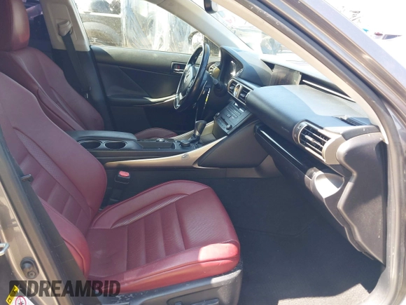2015 Lexus IS 250 with VIN JTHBF1D23F5080235, listed as a IAAI auction lot 42482379 with 119,640 mi miles and . Bid and sale history available at DreamBid. Image 5.