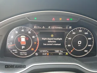 2017 Audi Q7 Premium Plus z VIN WA1LAAF76HD019543, wystawiony jako Copart lot #63573905 z przebiegiem 121 657 mil mil oraz Szkoda całkowita • Salvage title. Historia ofert i sprzedaży dostępna na DreamBid. Obrazek 9.