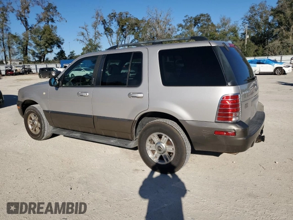 2003 Mercury Mountaineer Convenience z VIN 4M2ZU66K73UJ19260, wystawiony jako Copart lot #45792105 z przebiegiem 176 011 mil mil oraz Szkoda całkowita • Salvage title. Historia ofert i sprzedaży dostępna na DreamBid. Obrazek 2.