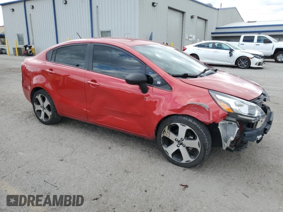 2012 Kia Rio LX with VIN KNADM4A31C6041886, listed as a Copart auction lot 49116205 with 160,011 mi miles and Salvage Title. Bid and sale history available at carsss.com. Image 4.